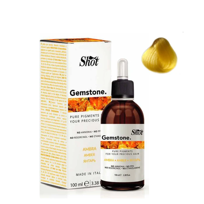 Жидкий краситель прямого действия янтарь Shot Gemstone Ambra
