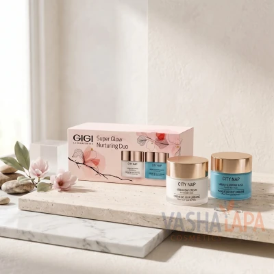 Набор для домашнего ухода GiGi City NAP Super Glow Nurturing Duo