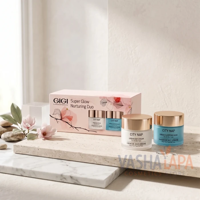 Набор для домашнего ухода GiGi City NAP Super Glow Nurturing Duo