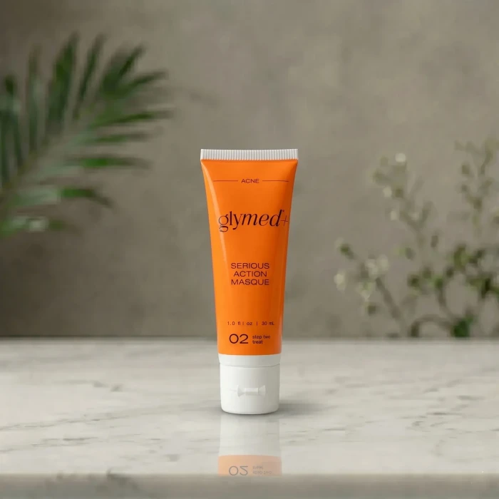 Маска с экстрактом чайного дерева и травами GlyMed Plus Serious Action Masque