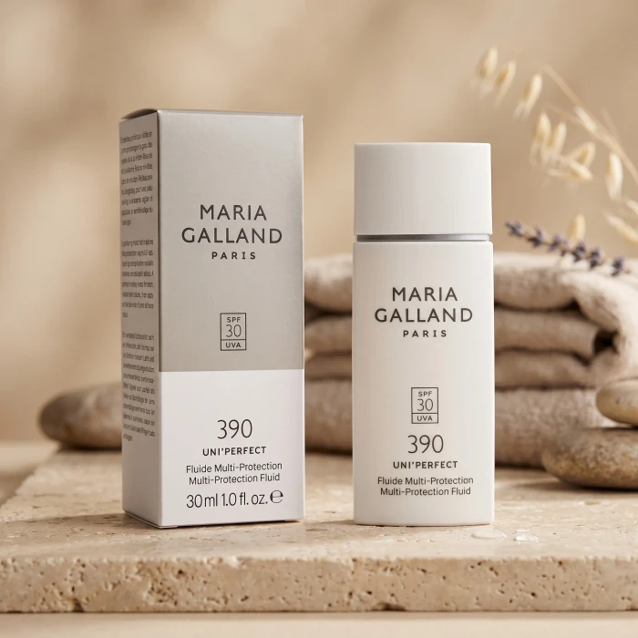 Защитный флюид-праймер SPF 30 Maria Galland 390 Uni’perfect Multi Protection Fluid SPF30