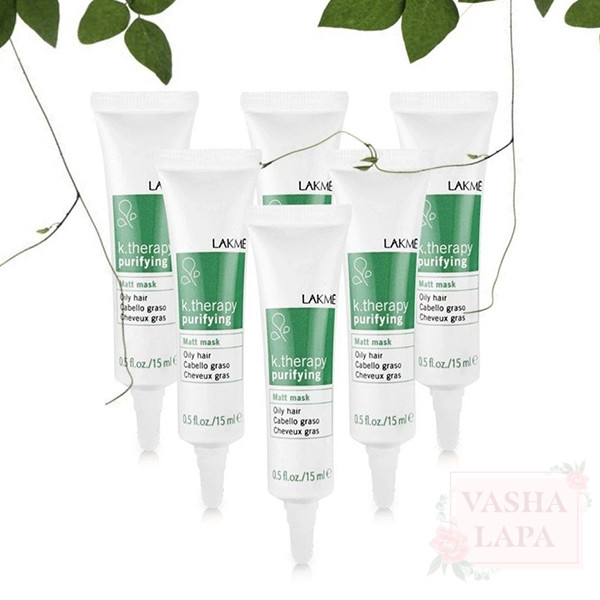 Матирующая маска для жирных волос Lakme K.Therapy Purifying Matt Mask