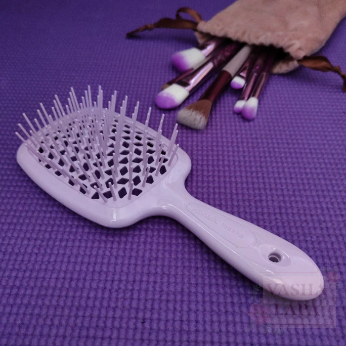 Расческа для волос Janeke 1830 Superbrush The Original Italian Lilac Сиреневая