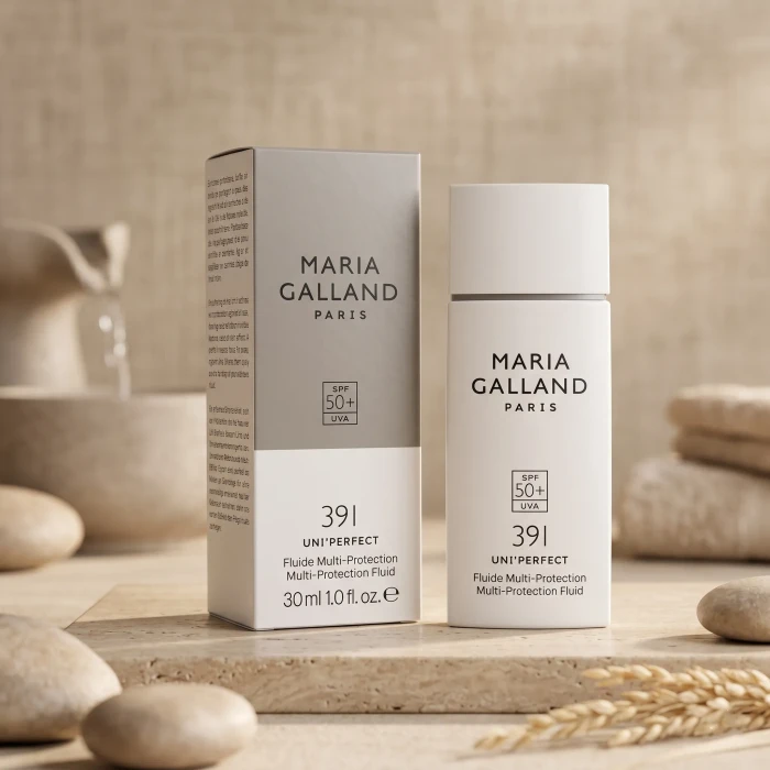 Защитный флюид-праймер SPF 50 Maria Galland 391 Uni’perfect Multi-Protection Fluid SPF 50+
