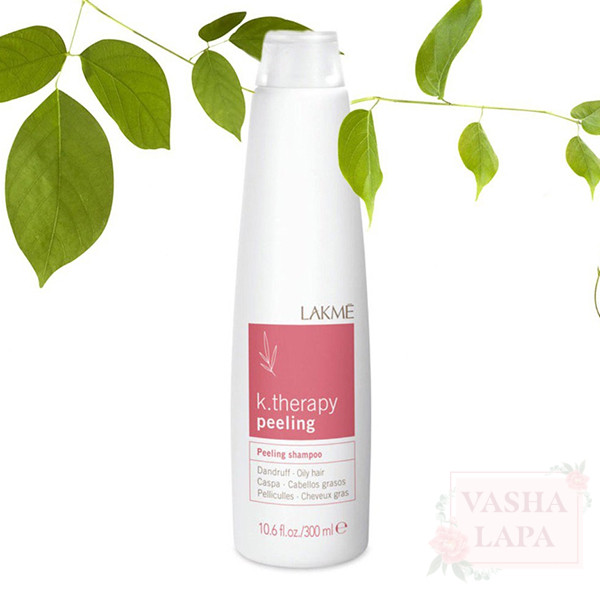 Шампунь против перхоти для жирных волос Lakme K.Therapy Peeling Shampoo Oily Hair