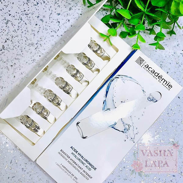Ампулы "Гиалуроновая кислота" Academie Visage Hyaluronic Acid Ampoules