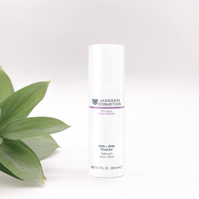 Очищающее средство JANSSEN Oily Skin AHA + BHA Cleanser