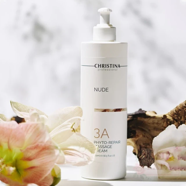Фито-восстанавливающий массажный крем для тела (шаг 3A) Christina Nude Phyto-Repair Massage Cream