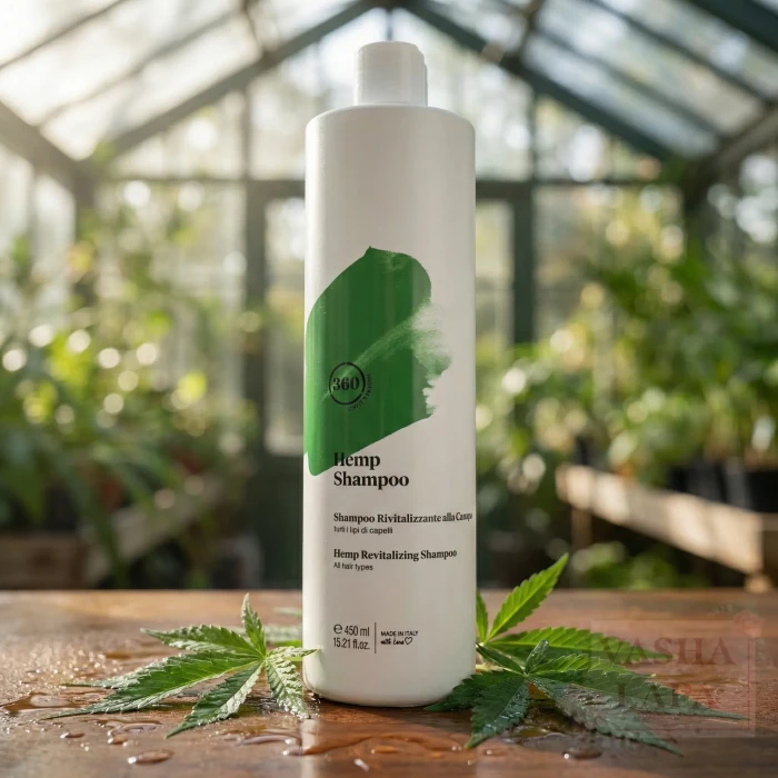 Шампунь для успокоения и питания волос 360 Hemp Revitalizing Shampoo