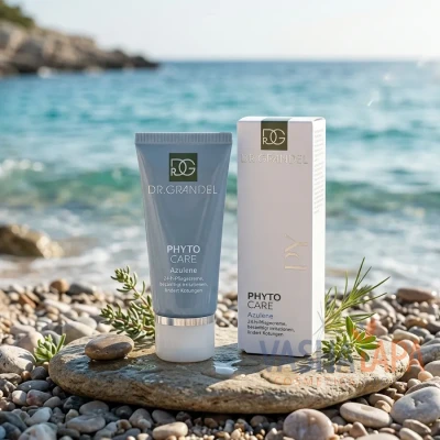 Успокаивающий крем с витамином А и азуленом Dr.Grandel Phyto Care Azulene