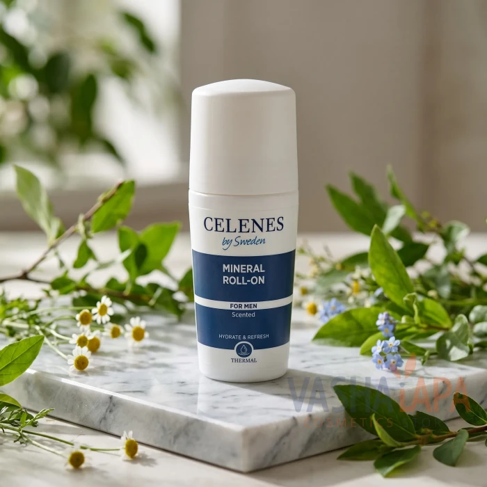 Роликовый дезодорант для мужчин Celenes Thermal Mineral Roll On for Men