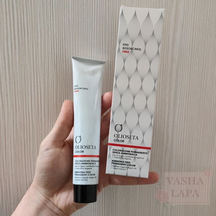 Крем-краска безаммиачная с маслом арганы Barex Italiana Olioseta Oro del Marocco Hair Colouring Cream
