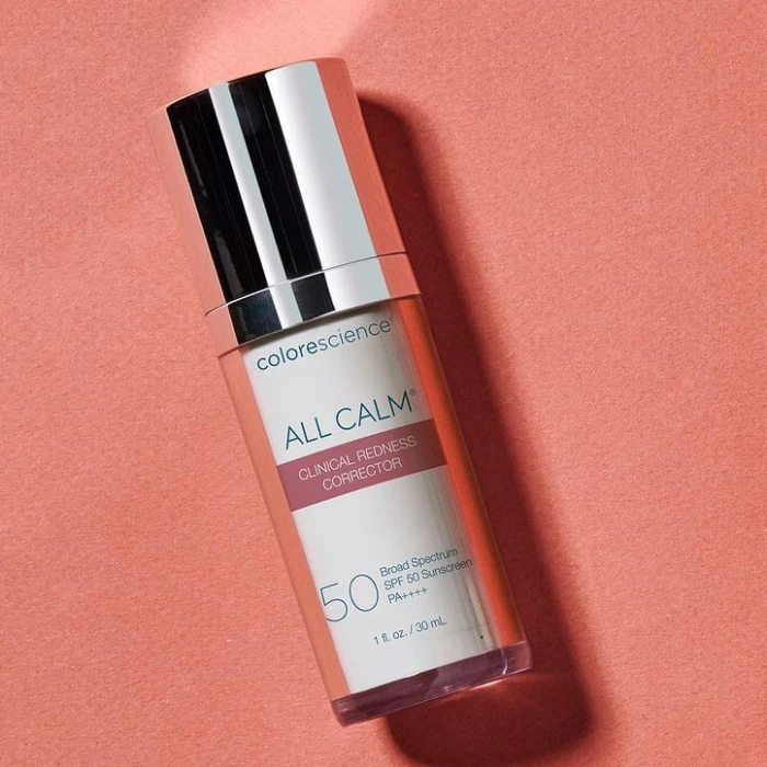 Крем для устранения покраснений Colorescience All Calm Clinical Redness Corrector SPF 50