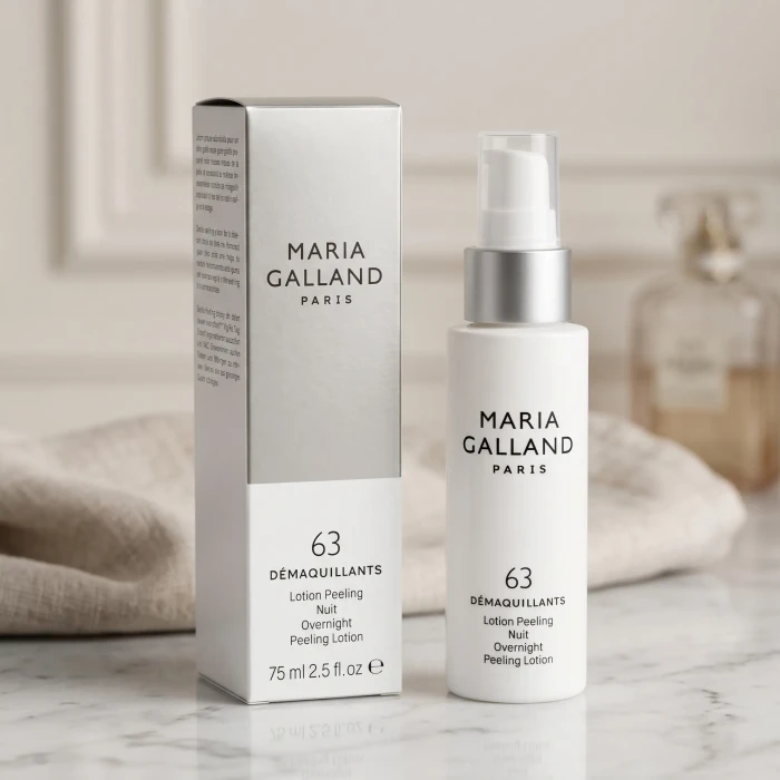 Ночной лосьон для деликатного отшелушивания кожи Maria Galland 63 Overnight Peeling Lotion