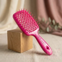 Расческа для волос Janeke 1830 Small Superbrush The Original Italian Pink Neon Розовый неон Расческа для волос Janeke 1830 Small Superbrush The Original Italian Pink Neon Розовый неон