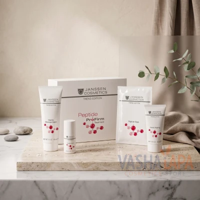 Набор для ухода с пептидами на 5 процедур JANSSEN Trend Edition Peptide Profirm Treatment Kit