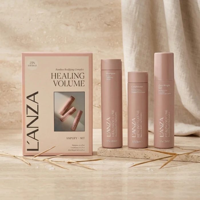 Набор для шикарного объёма волос L'anza Healing Volume Trio Box