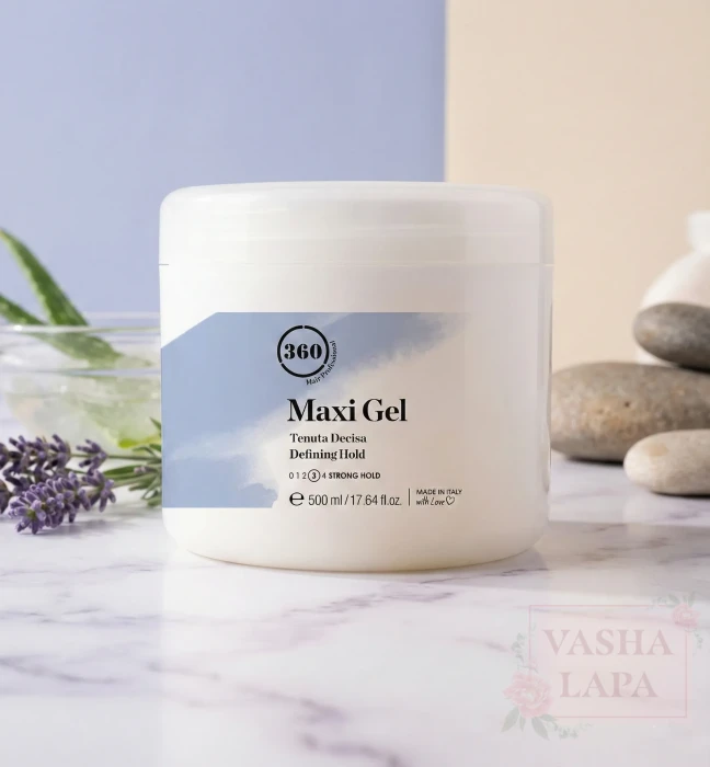 Гель для укладки волос сильной фиксации 360 Maxi Gel