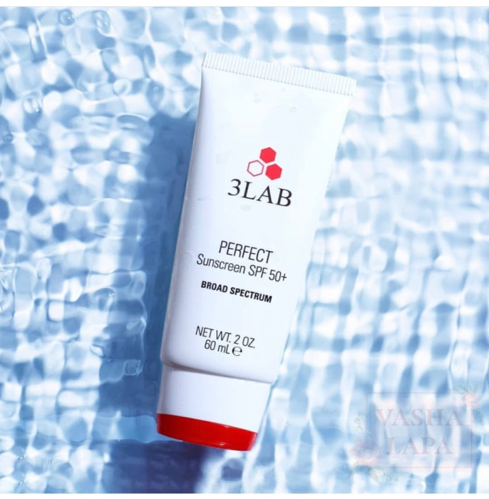 Солнцезащитный крем PERFECT для кожи лица 3LAB Perfect sunscreen SPF50+ broad spectrum