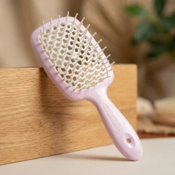 Расческа для волос Janeke 1830 Small Superbrush The Original Italian Pink-White Розово-белая Расческа для волос Janeke 1830 Small Superbrush The Original Italian Pink-White Розово-белая
