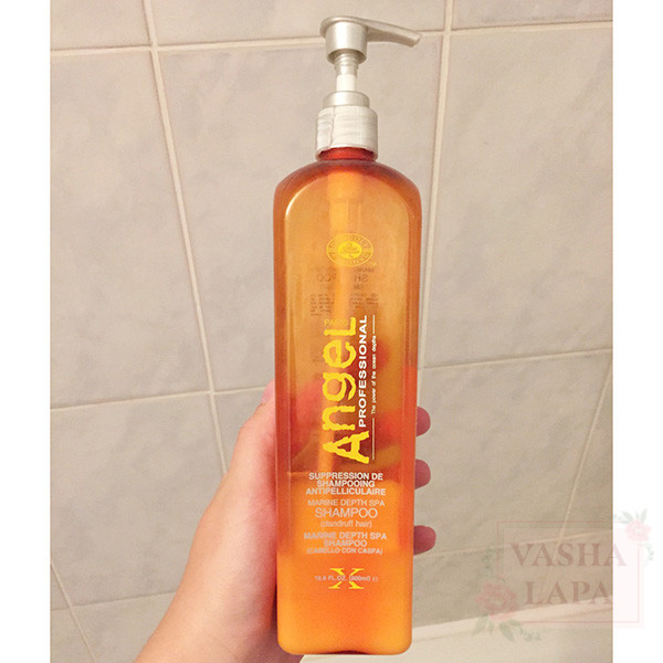 Шампунь против перхоти Аngel Рrofessional Marine Depth Spa Shampoo