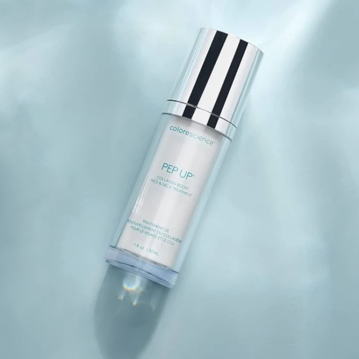 Крем для лица и шеи, стимулирующий выработку коллагена Colorescience Pep Up™ Collagen Boost Face & Neck Treatment