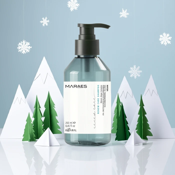 Шампунь для восстановления волос с комплексом водорослей Kaaral Maraes Renew Care Shampoo