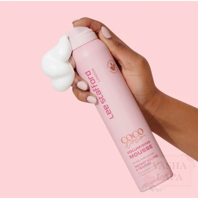 Фиксирующая пенка для волос Lee Stafford Coco Loco Volumising Mousse