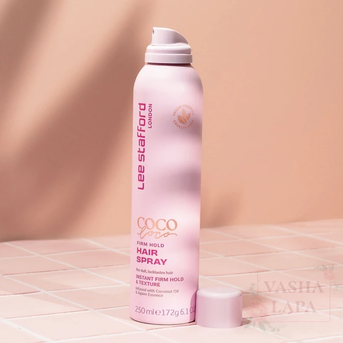 Фиксирующий спрей для волос Lee Stafford Coco Loco Coconut Hairspray