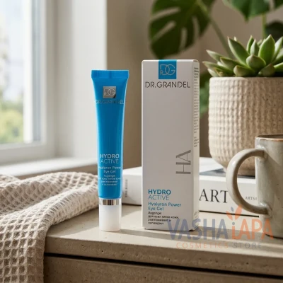 Охолоджувальний гель навколо очей Dr.Grandel Hydro Active Hyaluron Power Eye Gel