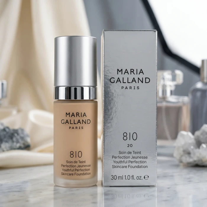 Омолаживающая тональная основа, эффект лифтинга Maria Galland 810 Youthful Perfection Skincare Foundation