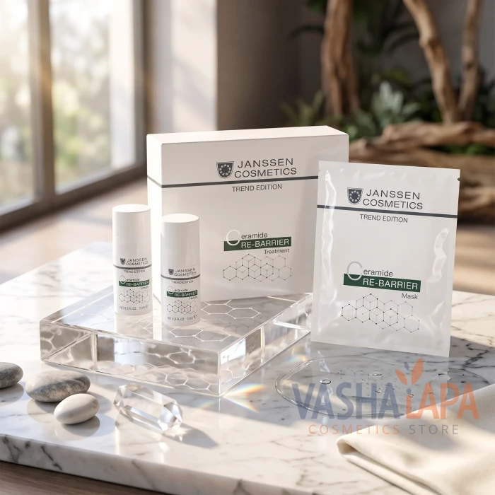 Набор с керамидами для восстановления кожного барьера JANSSEN Trend Edition Ceramide Re-Barrier Treatment
