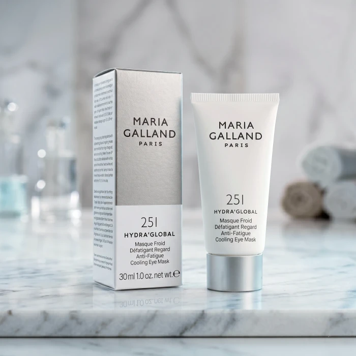 Охлаждающая маска для глаз Maria Galland 251 Hydra’Global Anti-Fatigue Cooling Eye Mask
