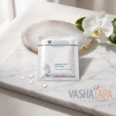 Зміцнювальні гіалуронові патчі для очей JANSSEN Trend Edition Hyaluron Lift Eye Pads