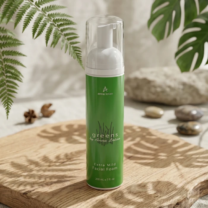 Деликатный очищающий мусс Anna Lotan Greens Extra Mild Facial Foam