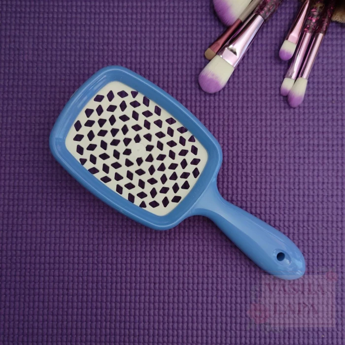 Расческа для волос Janeke 1830 Superbrush The Original Italian Blue-White Сине-белая