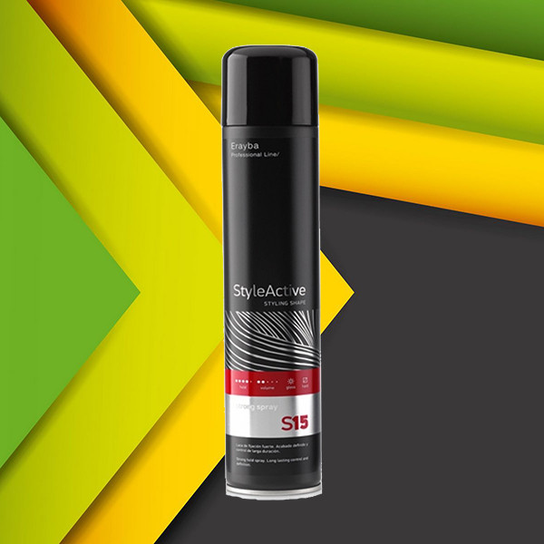 Лак для волос сильной фиксации Erayba Style Active S15 Strong Spray