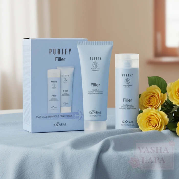 Дорожный набор для интенсивного ухода Kaaral Purify Filler Travel Kit