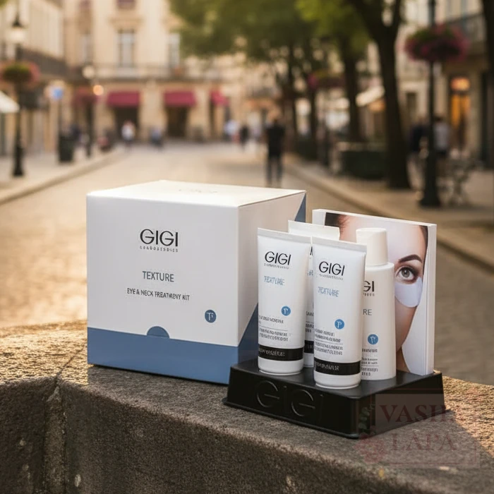 Профессиональный набор по уходу за зоной век и декольте GiGi Texture Eye Neck Treatment Kit
