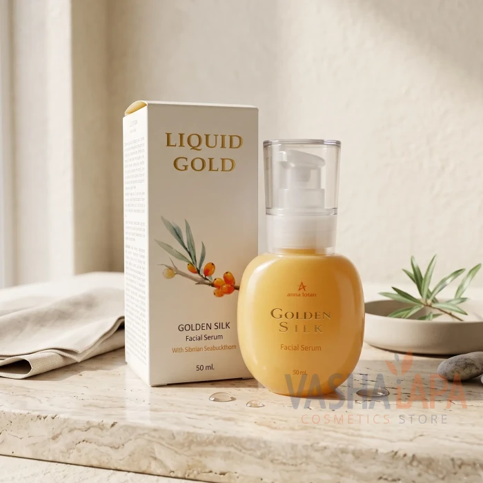 Емульсія для обличчя Золотий шовк Anna Lotan Liquid Gold Golden Silk Facial Serum