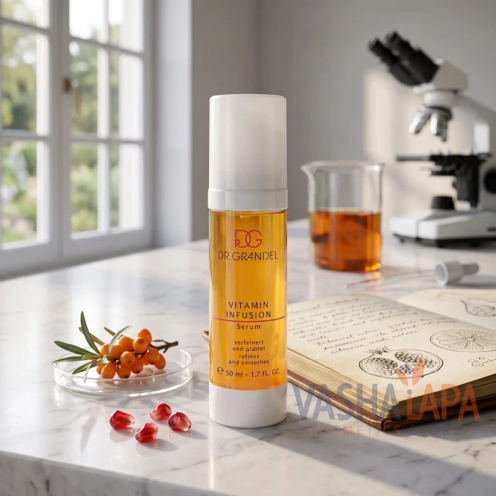Разглаживающий серум с витаминами В, С Dr.Grandel Vitamin Infusion Serum