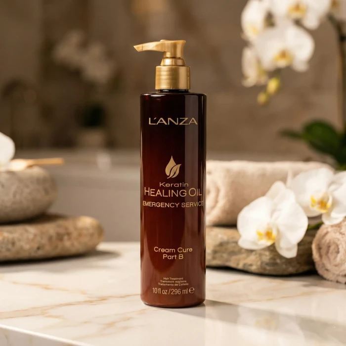 Лечебный крем (шаг В) L'anza Keratin Healing Oil Emergency Service Cream Cure Part B