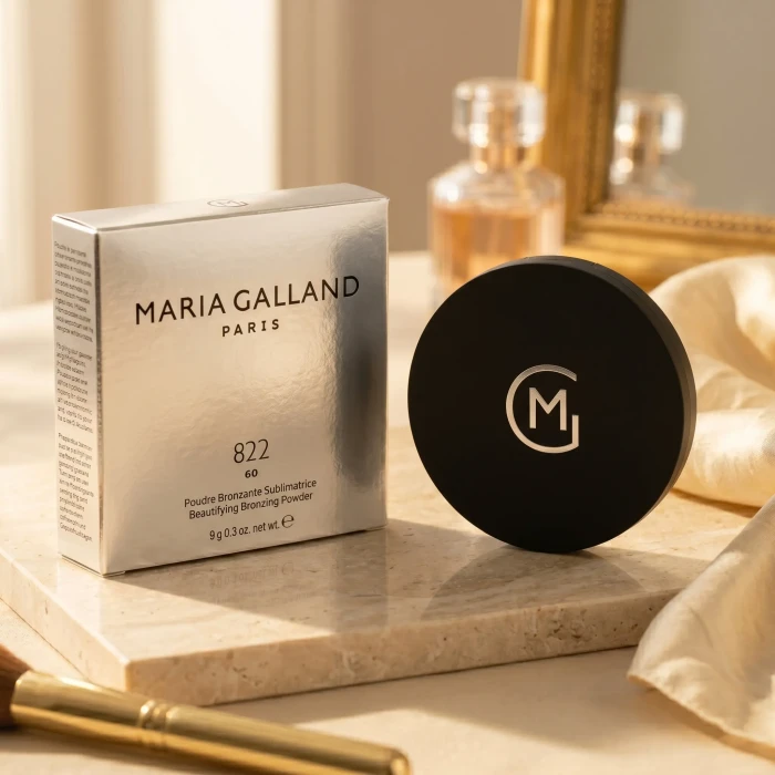 Бронзирующая пудра с гиалуроновой к-той и вит. Е Maria Galland 822 Beautifying Bronzing Powder