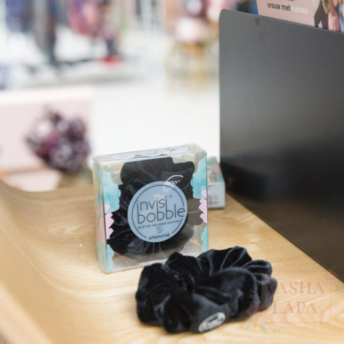 Резинка-браслет для волос invisibobble SPRUNCHIE True Black