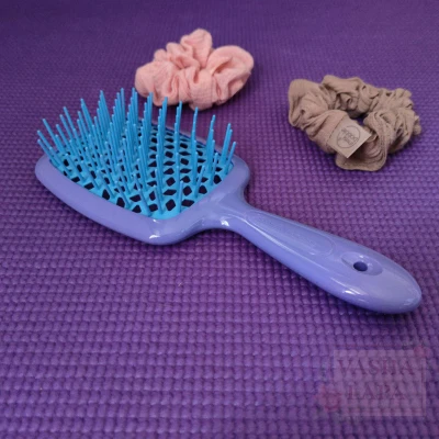 Щітка для волосся Janeke 1830 Superbrush The Original Italian Purple-Blue Фіолетово-синя