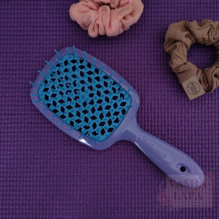 Щітка для волосся Janeke 1830 Superbrush The Original Italian Purple-Blue Фіолетово-синя