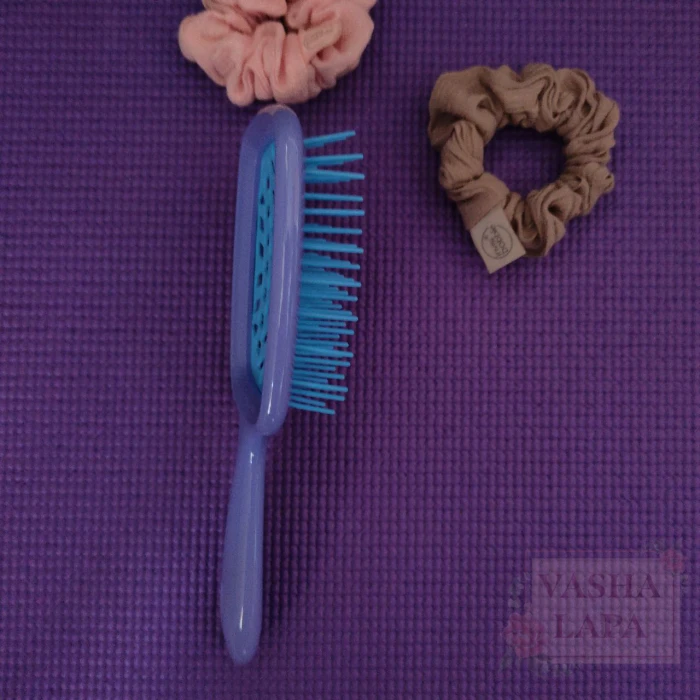 Щітка для волосся Janeke 1830 Superbrush The Original Italian Purple-Blue Фіолетово-синя