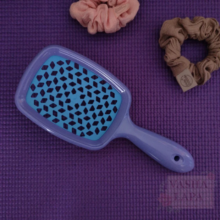 Щітка для волосся Janeke 1830 Superbrush The Original Italian Purple-Blue Фіолетово-синя