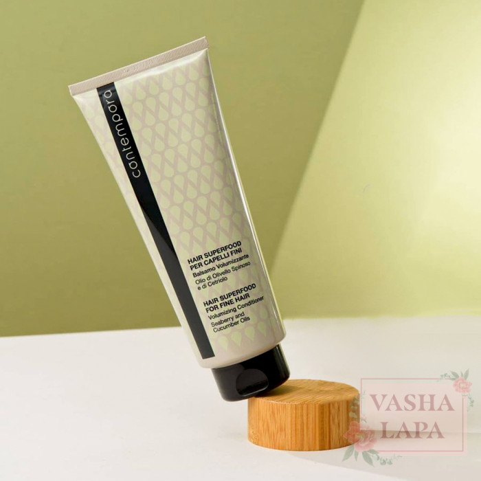 Кондиционер для объема с маслом облепихи и огуречным маслом Соntempora Volumizing Conditioner Seaberry and Cucumber Oils