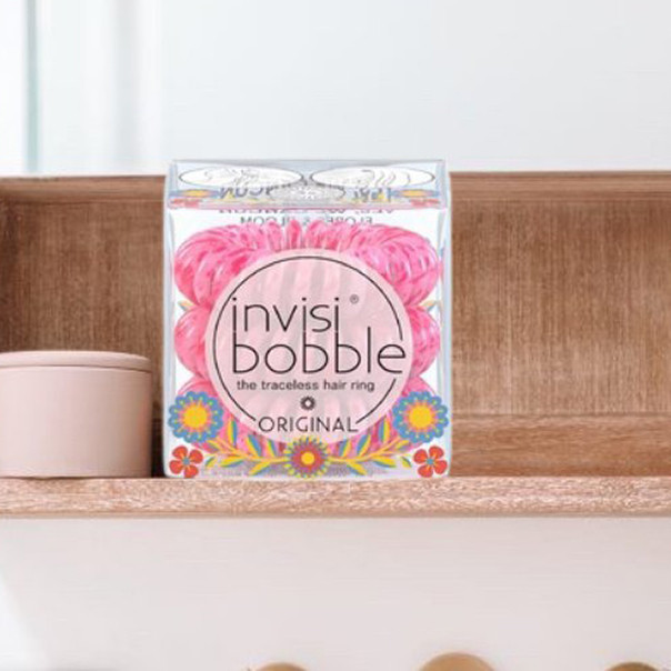 Резинка-браслет для волос invisibobble ORIGINAL Flores & Bloom Yes, we Cancum